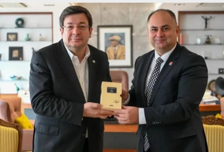 İbrahim Can Ergun’den Başkan Muharrem Erkek’e İade-i Ziyaret